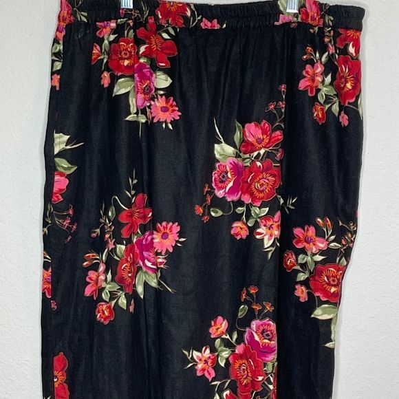 Vintage‎ Susan Graver Floral Skirt Set - Picture 8 of 11
